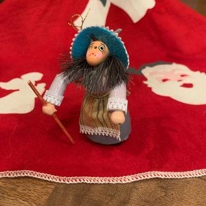 Witch ornament